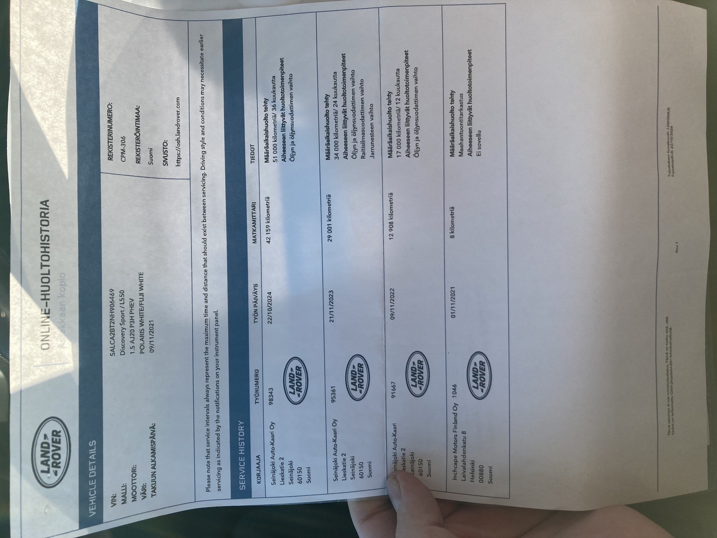 LAND ROVER Discovery Sport 2021