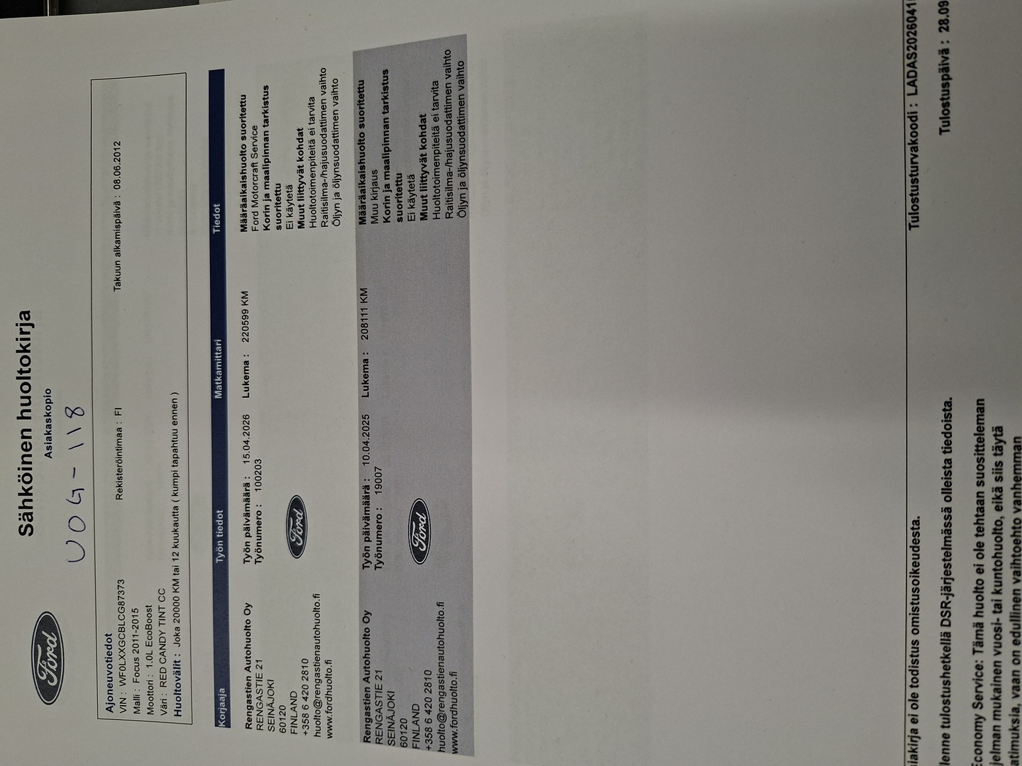 FORD Focus 16