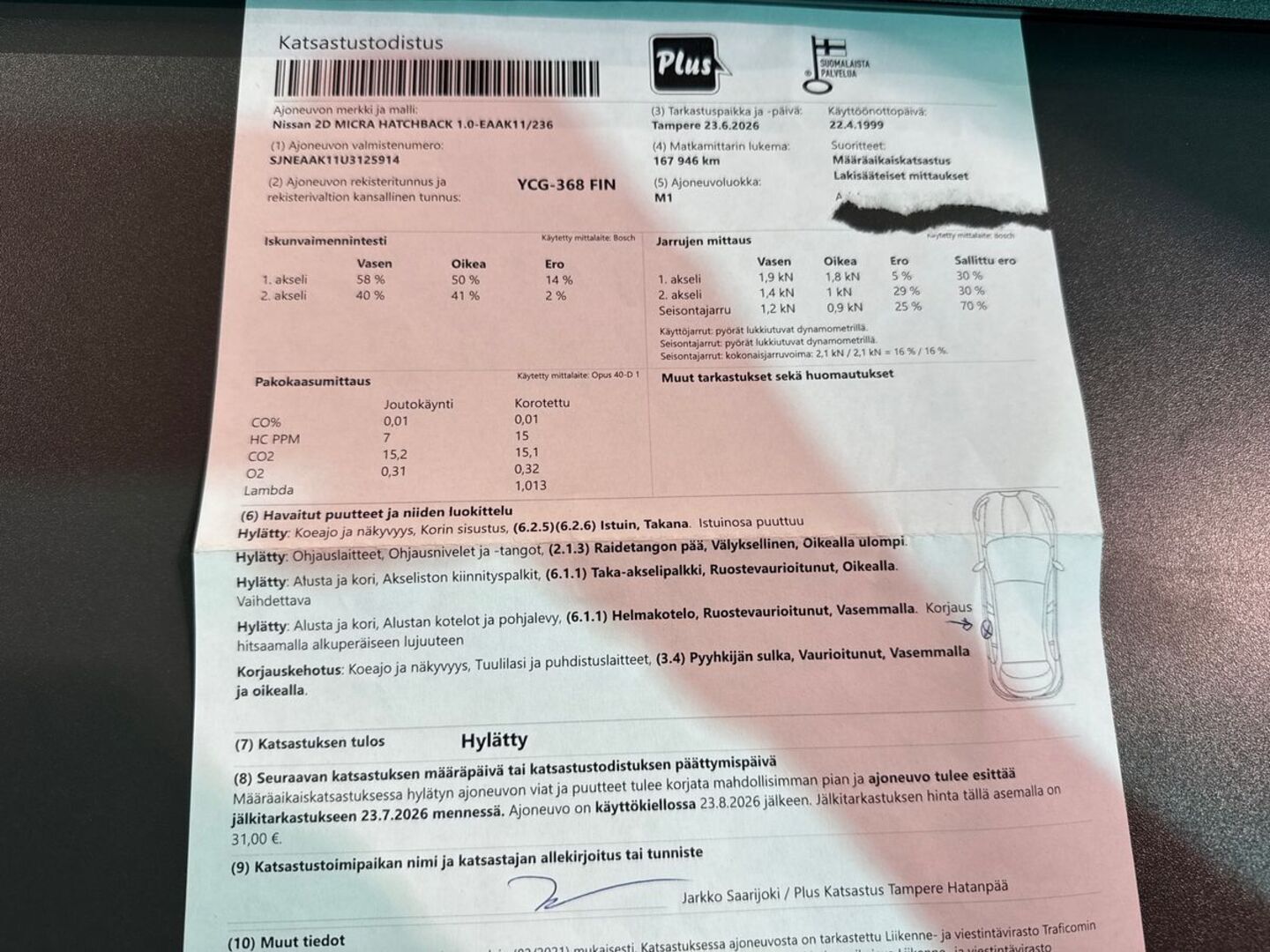 NISSAN Micra 1999
