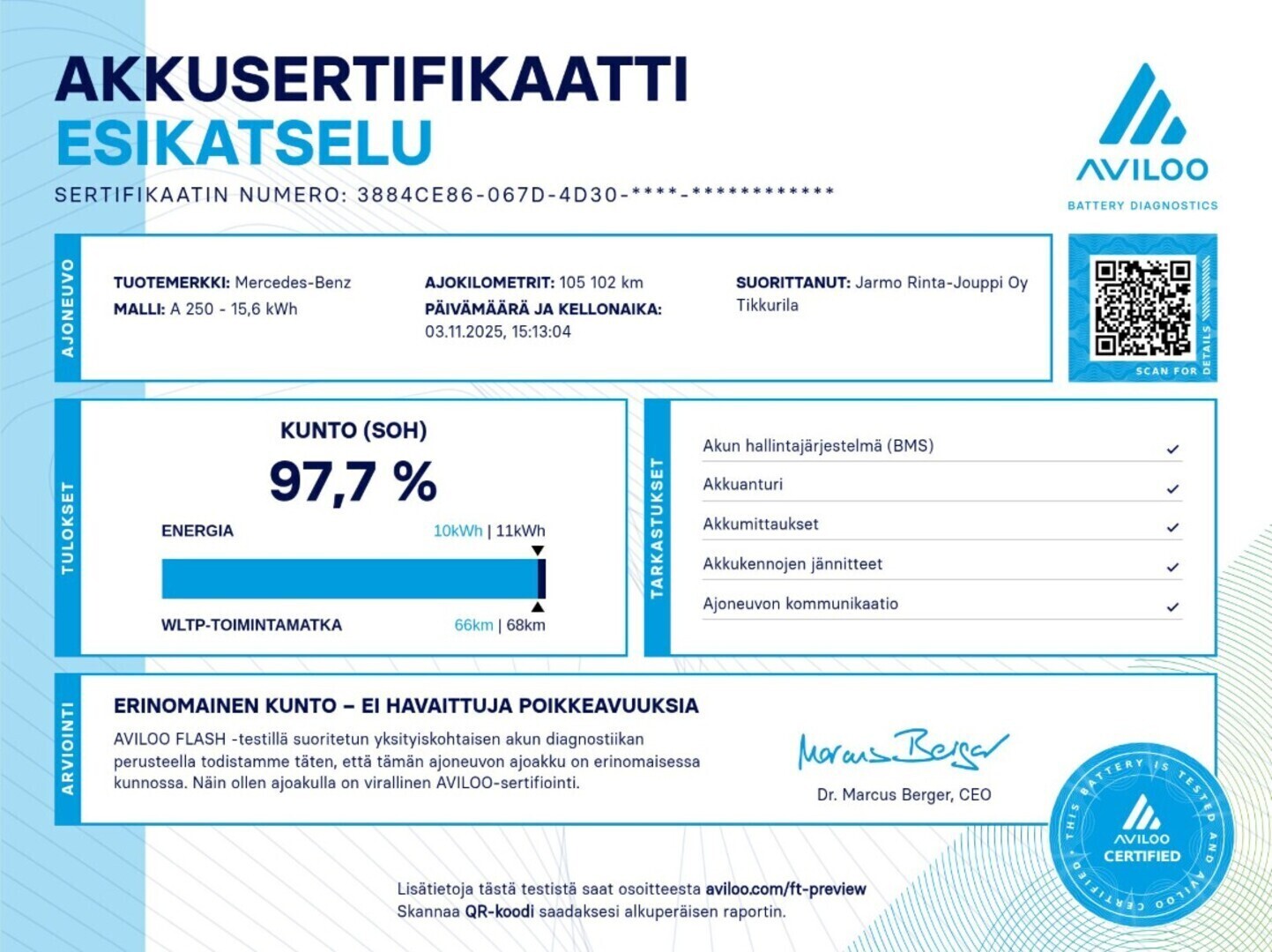 MERCEDES-BENZ A 2021