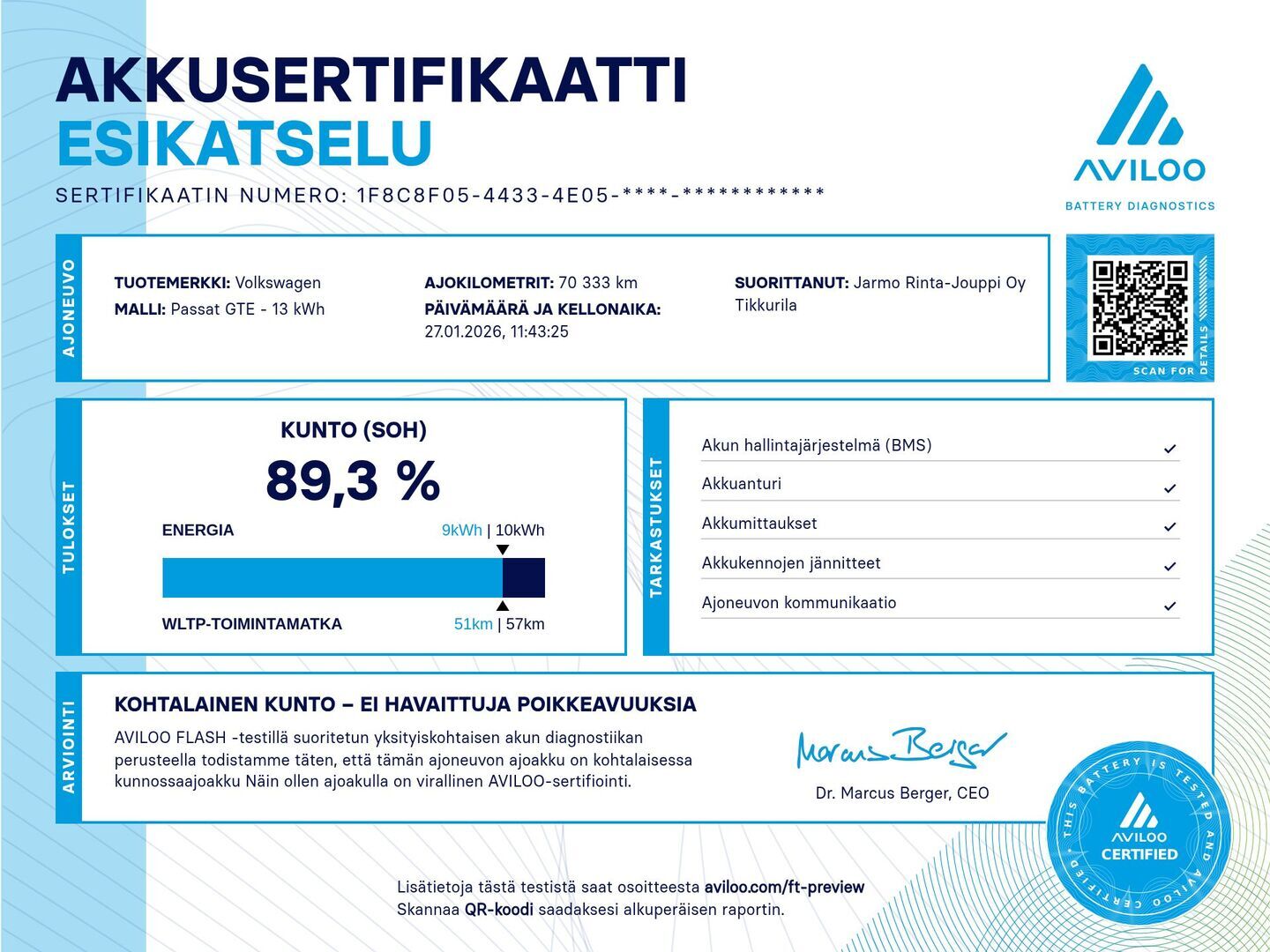 VOLKSWAGEN Passat 2020