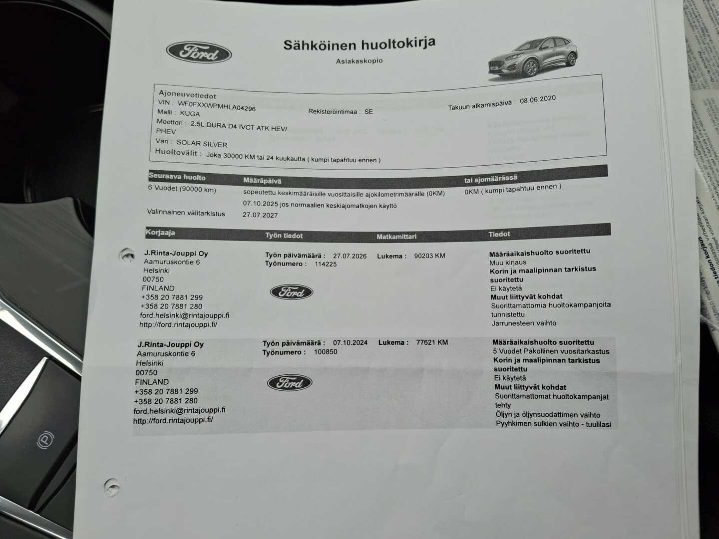 FORD Kuga 2020