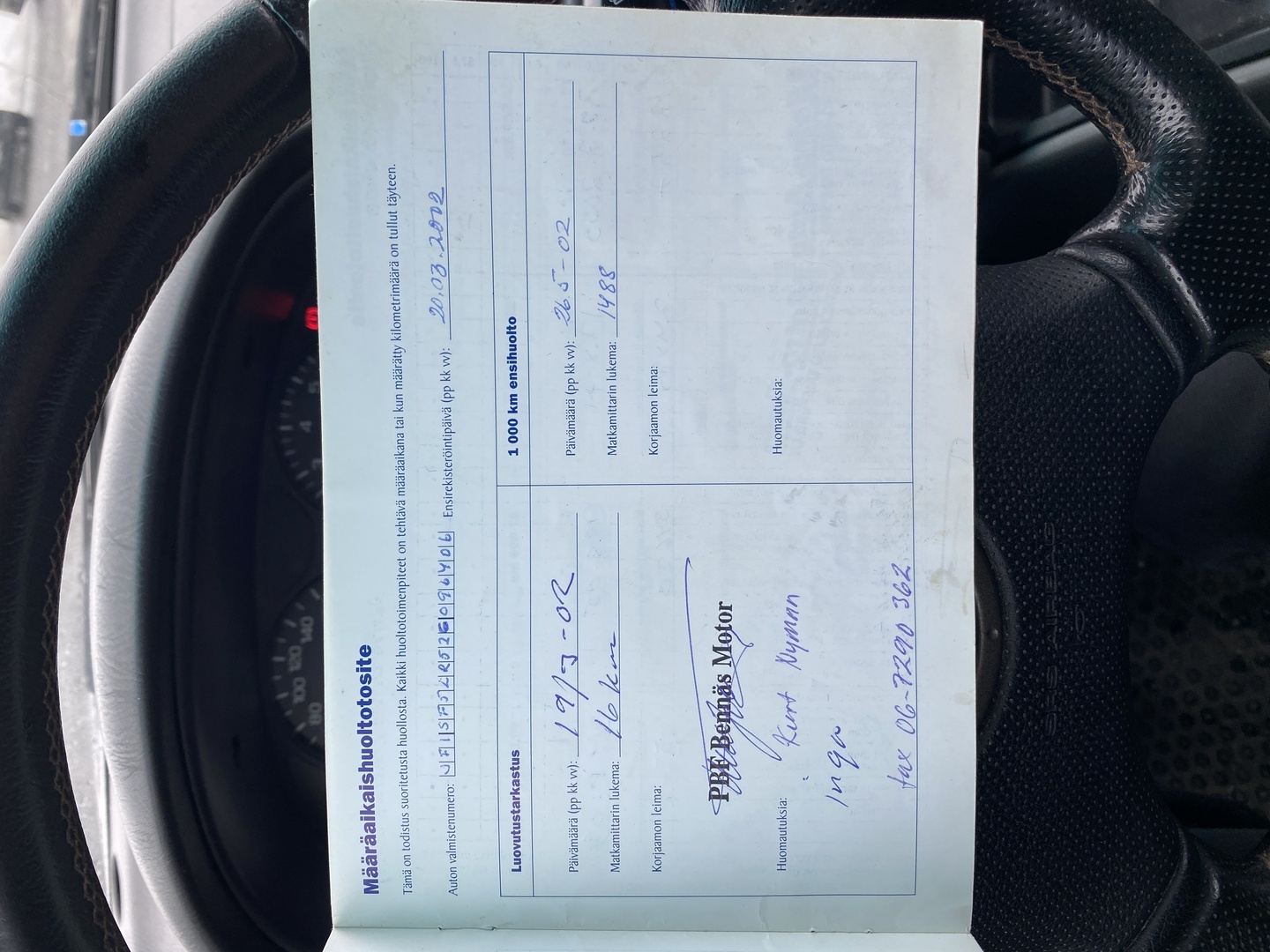 SUBARU Forester 2002