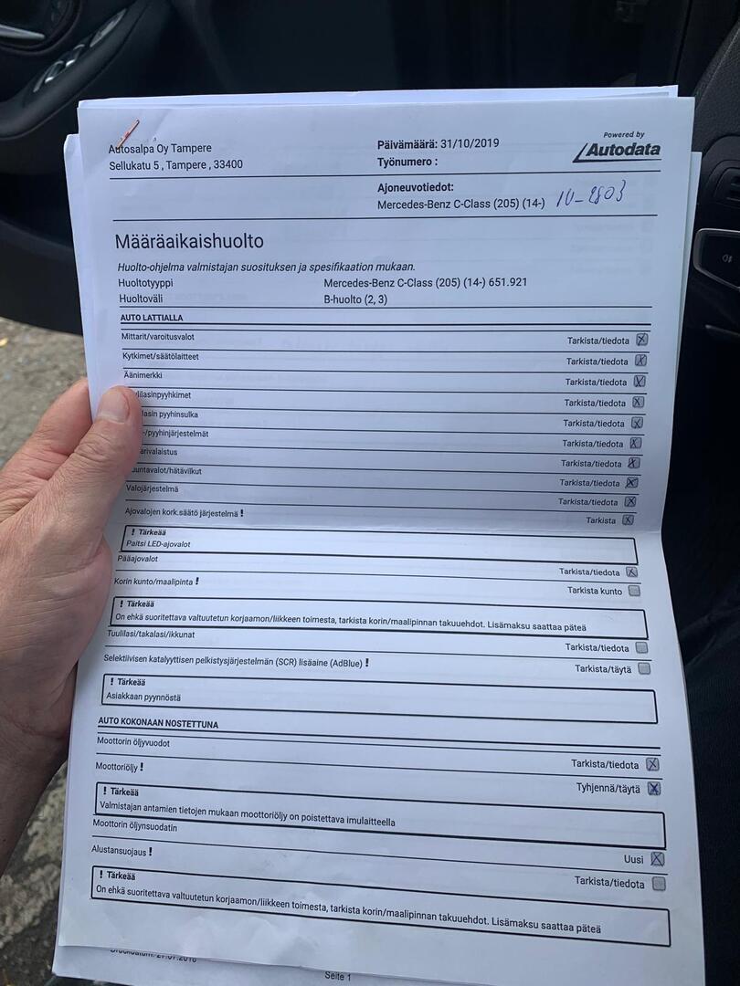 MERCEDES-BENZ C 2016