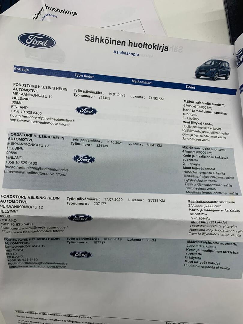 FORD Fiesta 2019