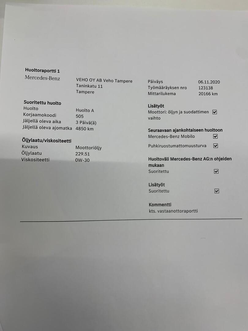 MERCEDES-BENZ A 2019