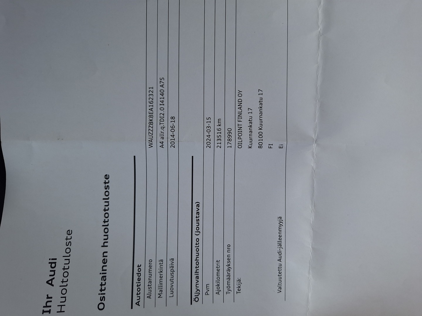 AUDI A4 allroad quattro 2014