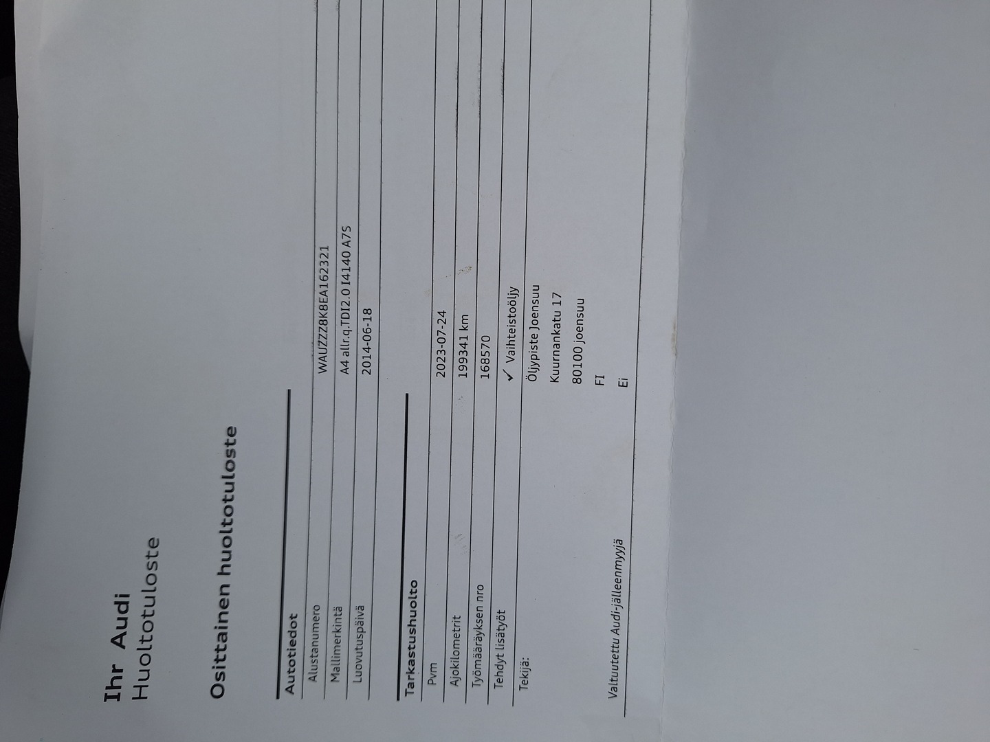 AUDI A4 allroad quattro 2014