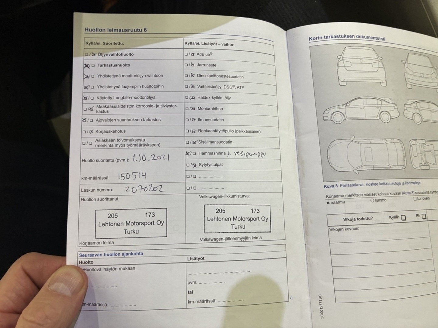 VOLKSWAGEN Passat 2016