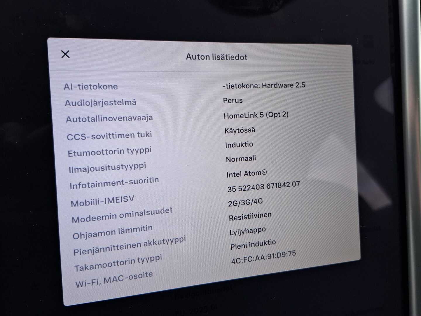 TESLA Model S 2018