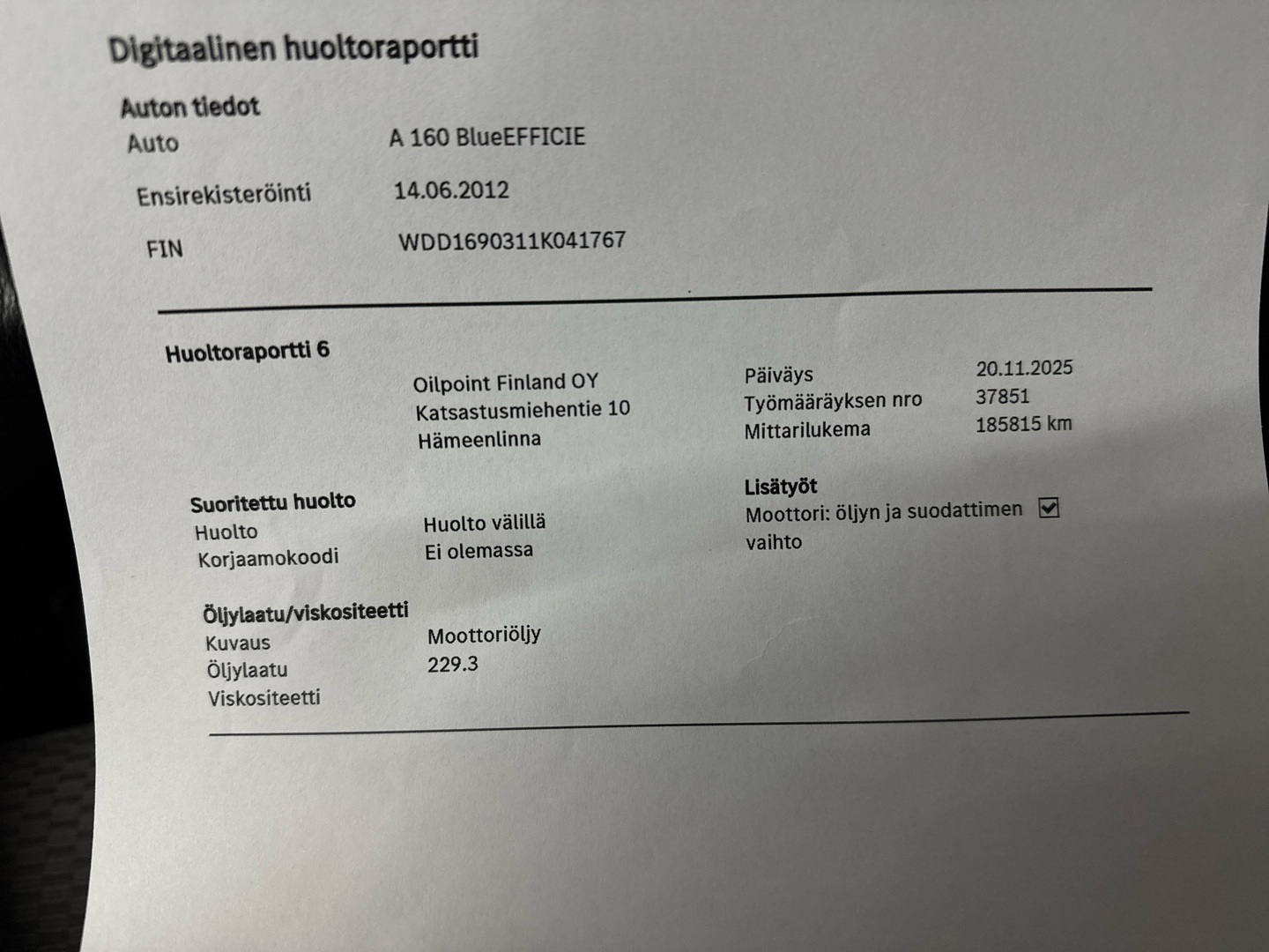 MERCEDES-BENZ A 2012