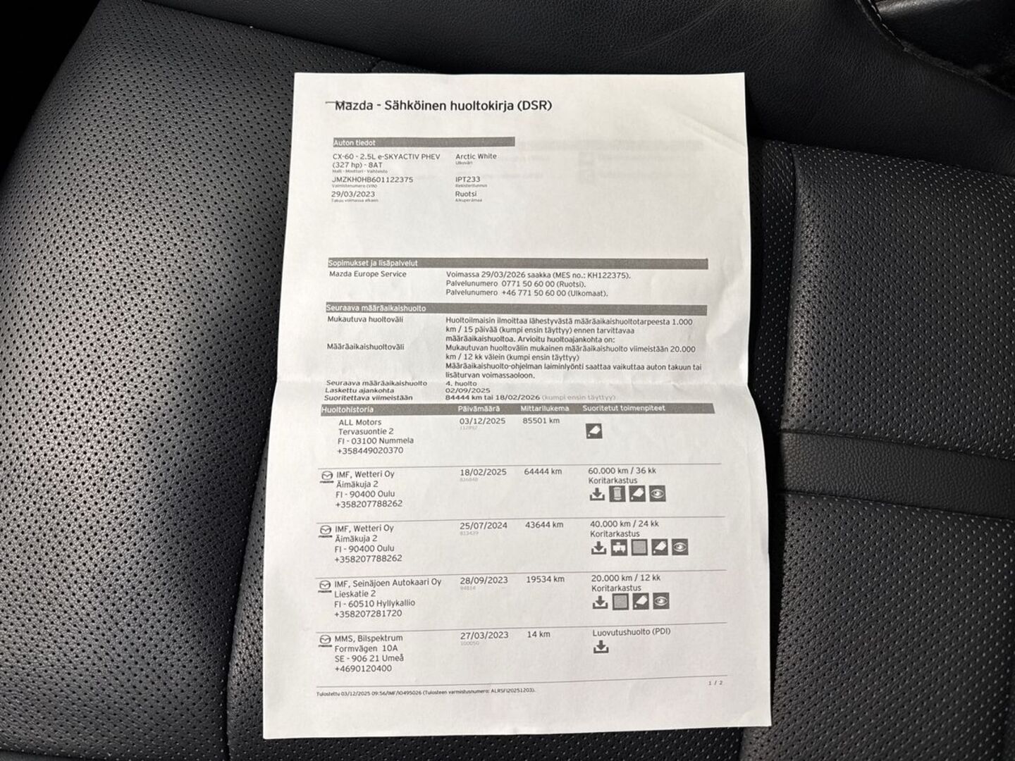 MAZDA CX-60 2023