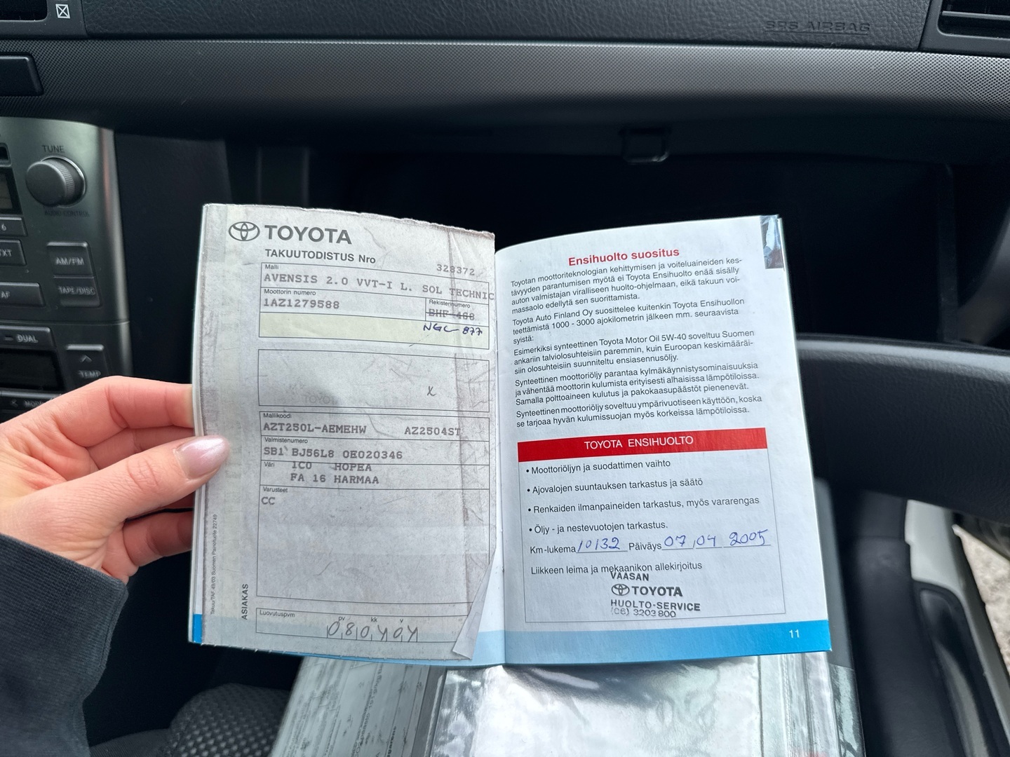 TOYOTA Avensis 2004
