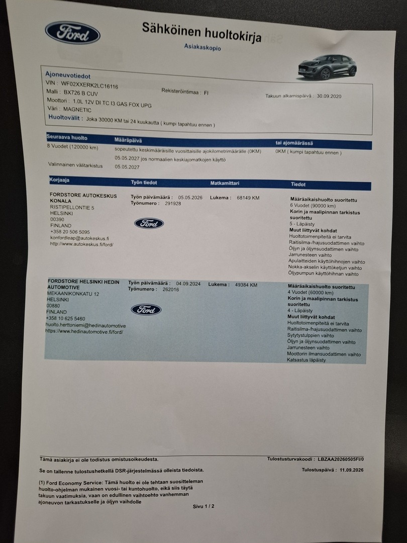 FORD Puma 2021