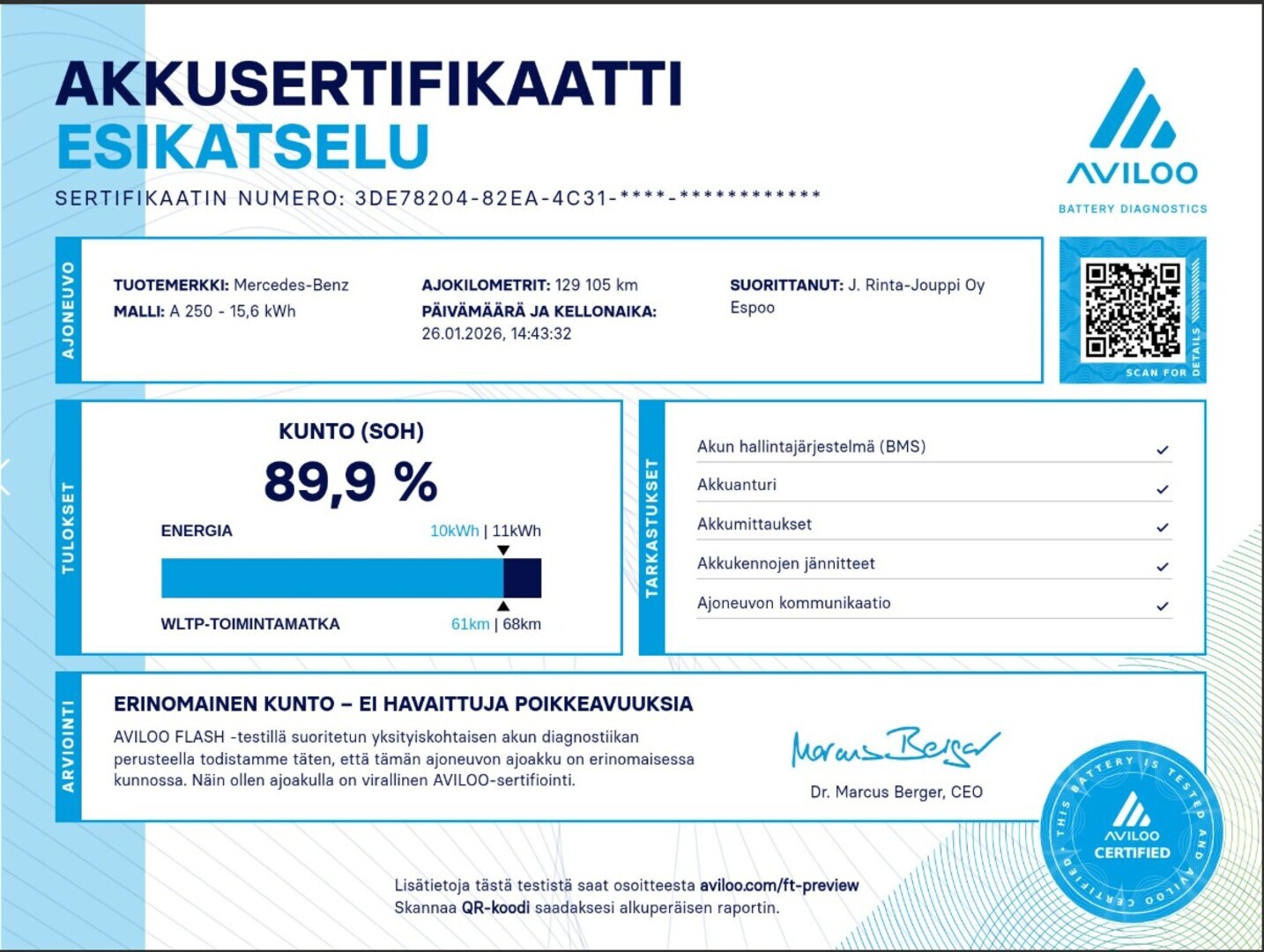 MERCEDES-BENZ A 2021