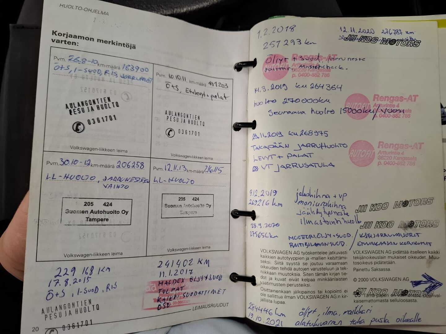 VOLKSWAGEN GOLF 2001