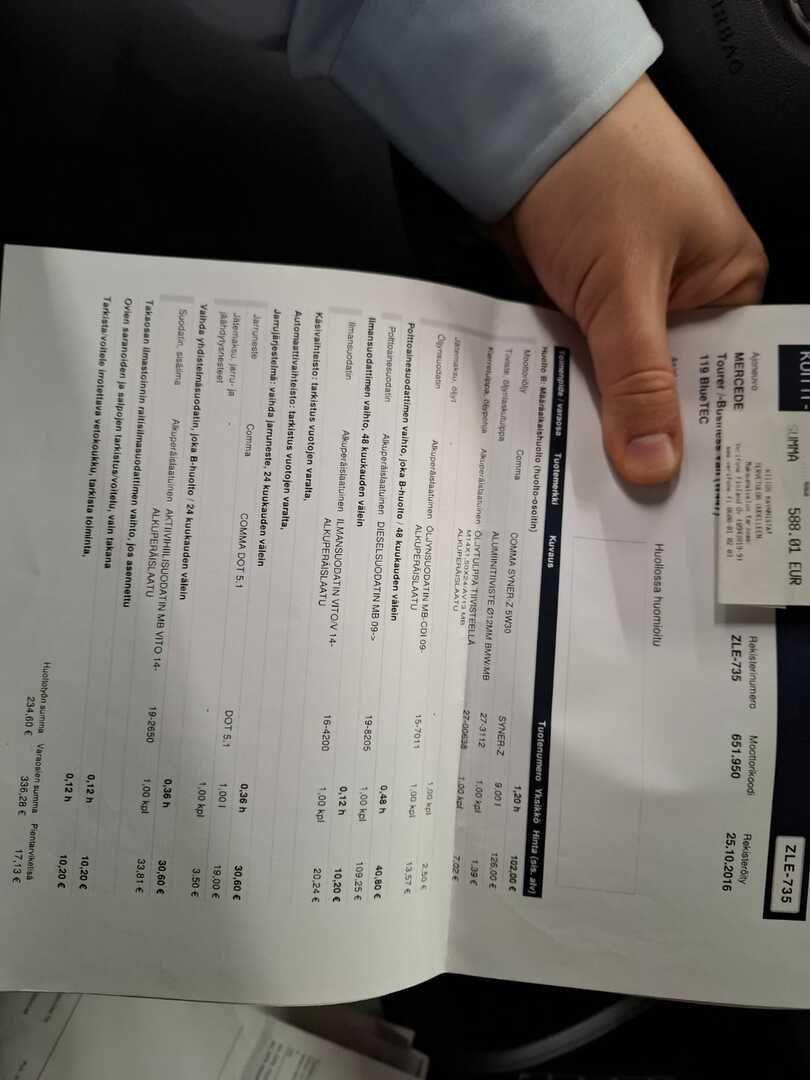 MERCEDES-BENZ Vito 2017