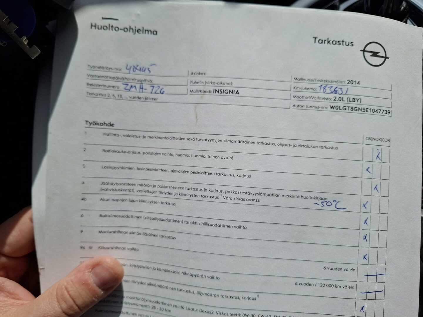 OPEL Insignia 2014