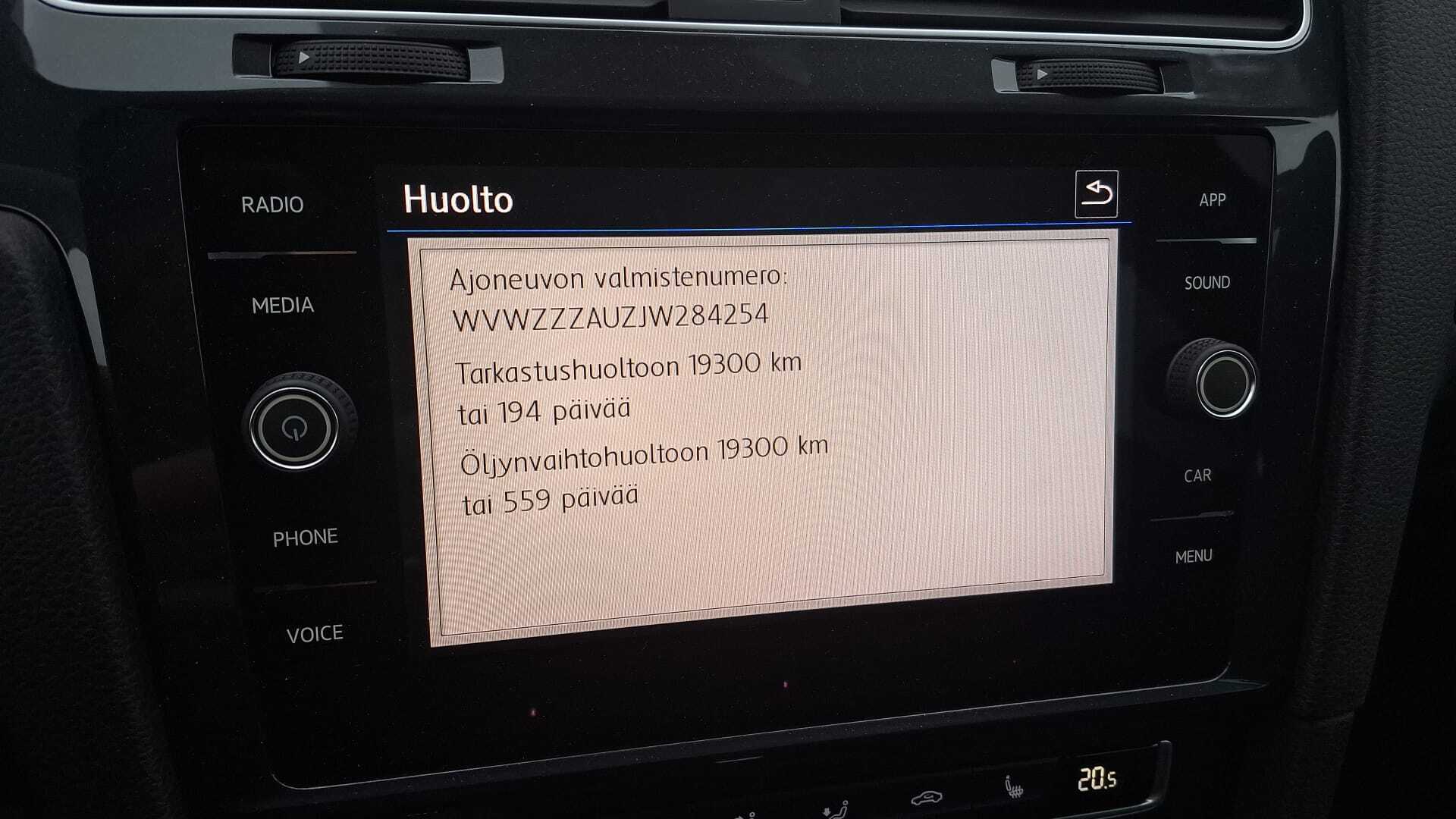 VOLKSWAGEN Golf 2018