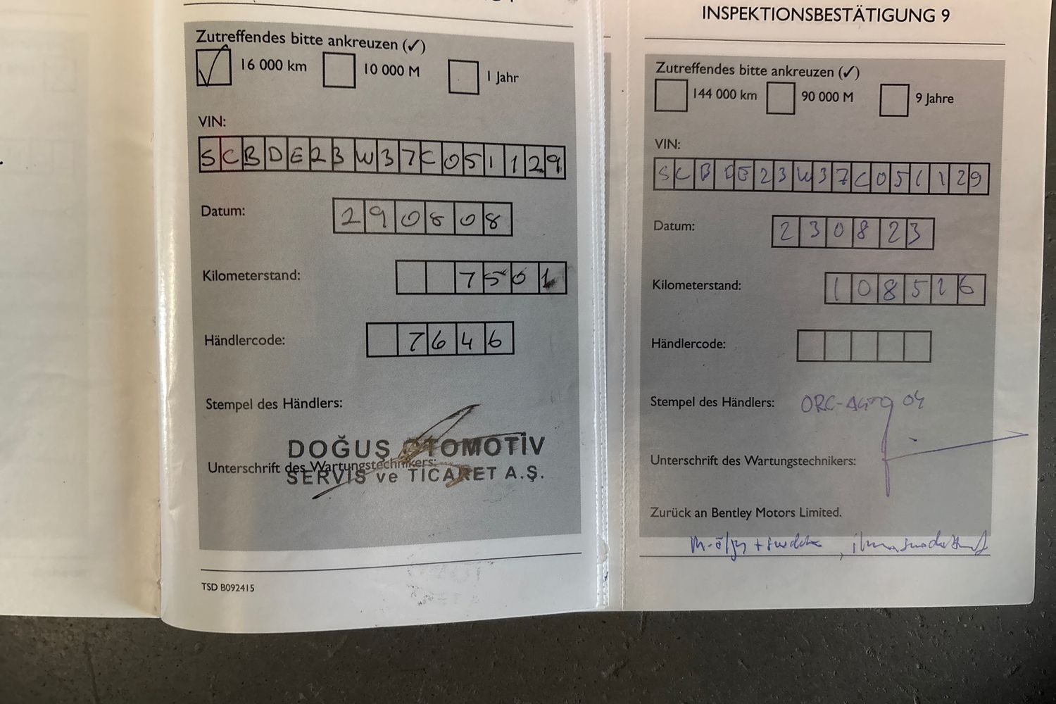 Bentley Continental 2008