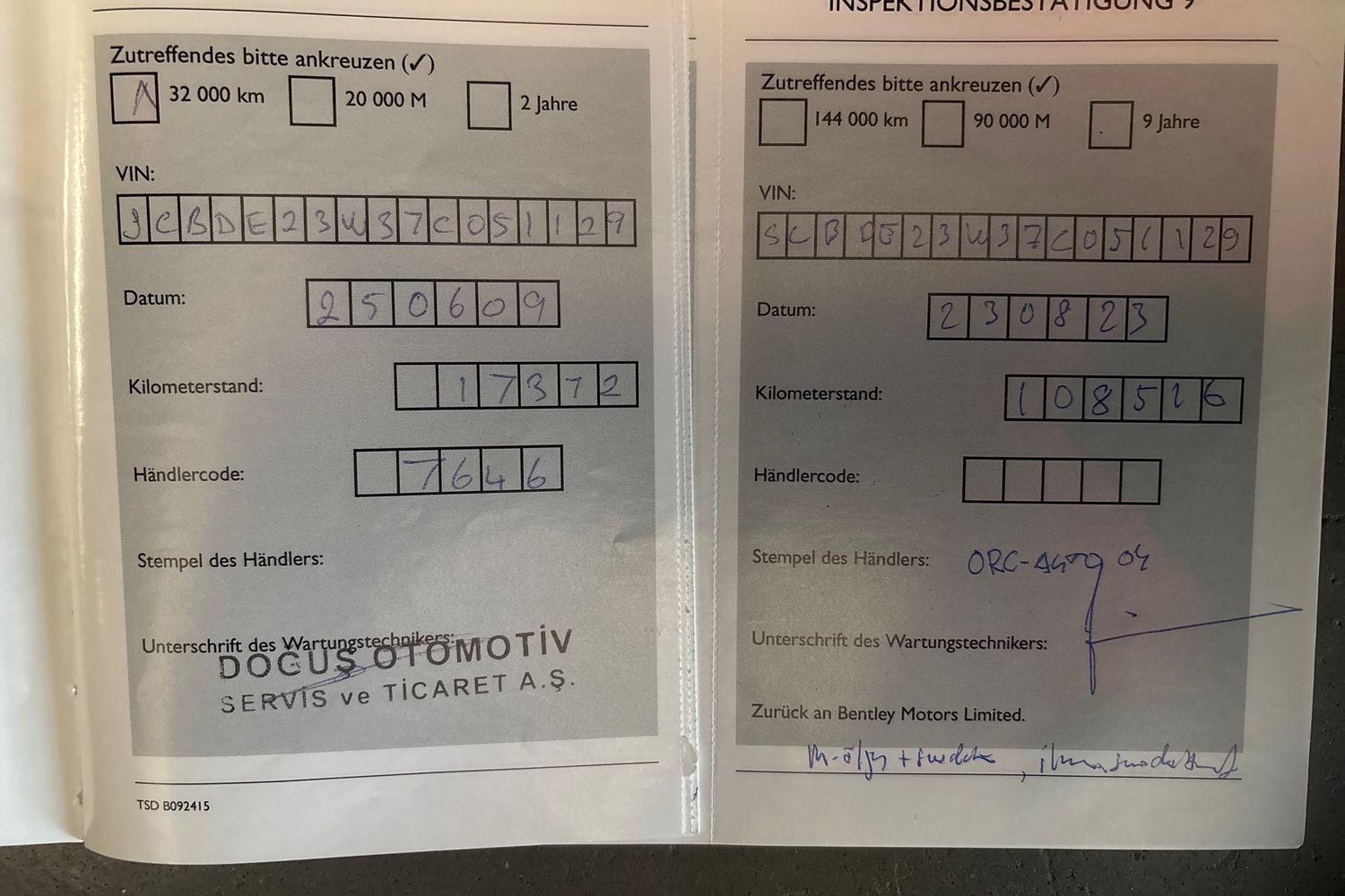 Bentley Continental 2008