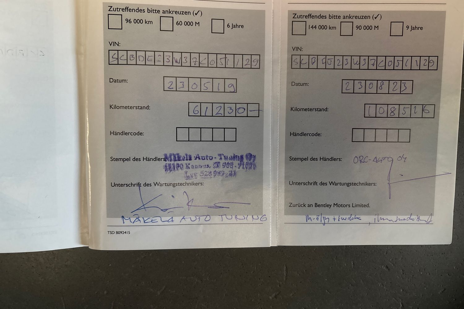 Bentley Continental 2008