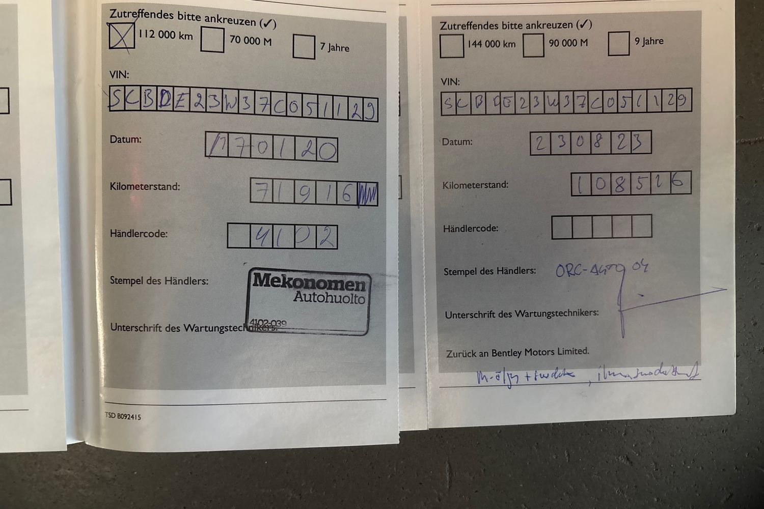 Bentley Continental 2008