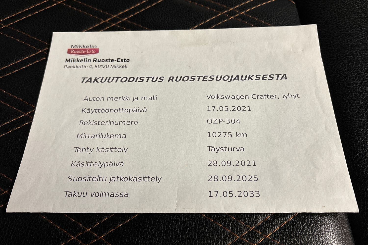 Volkswagen Crafter 2021