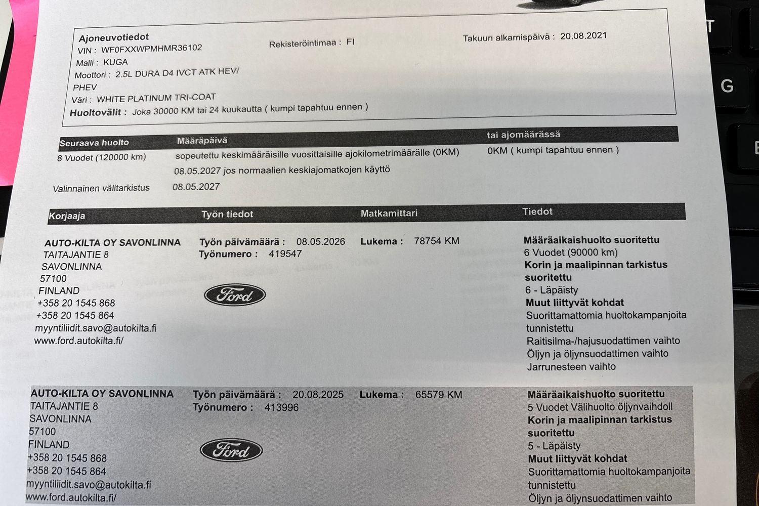 Ford Kuga 2021