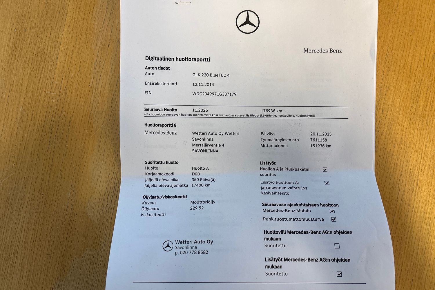 Mercedes-Benz GLK 2014