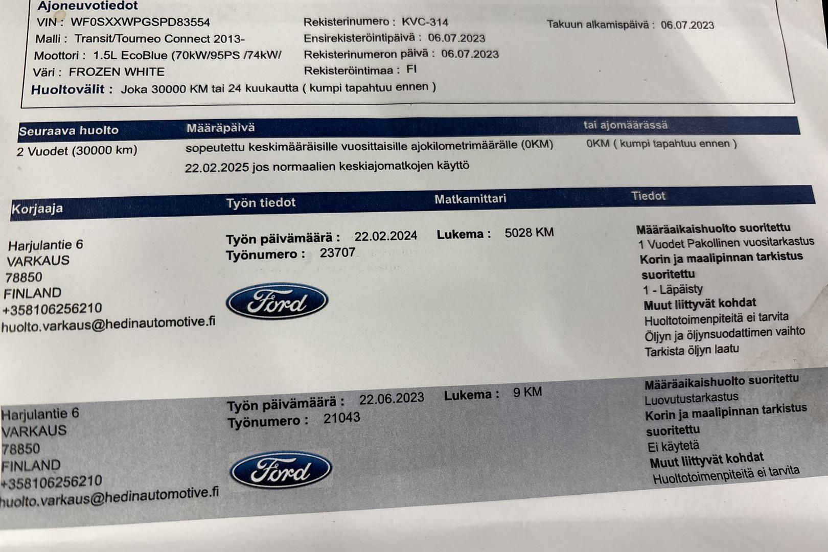 FORD Transit Connect 2023
