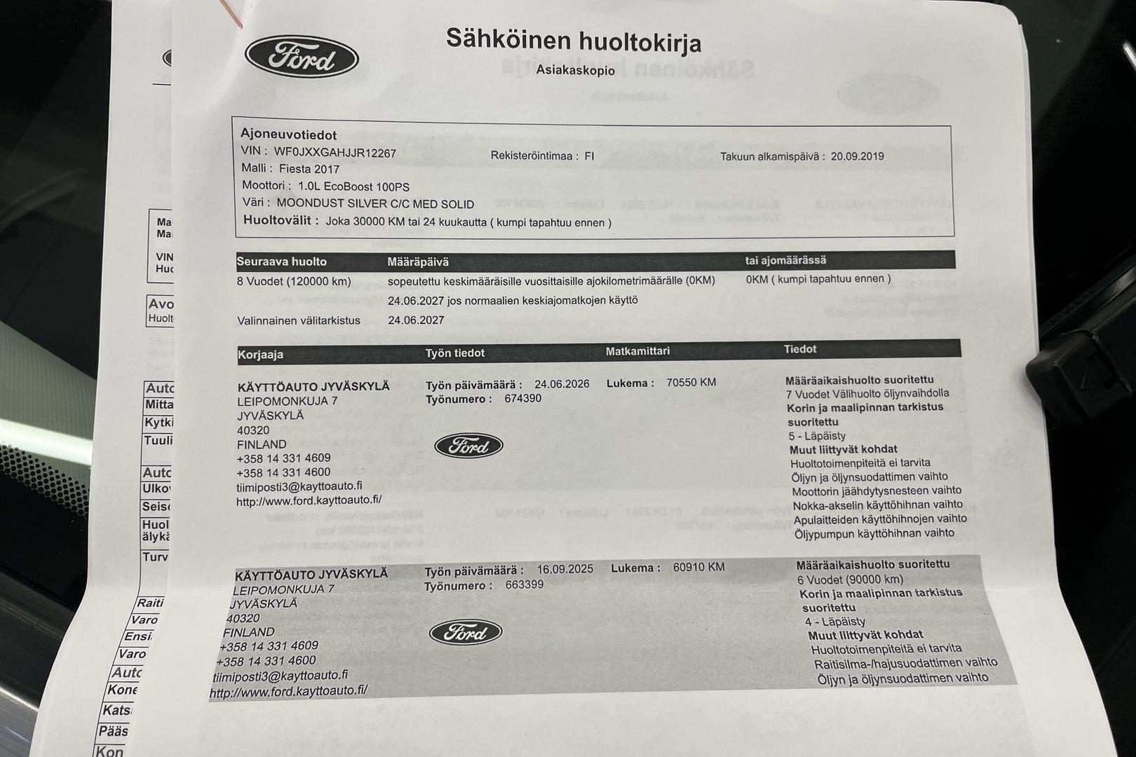 FORD FIESTA 2019