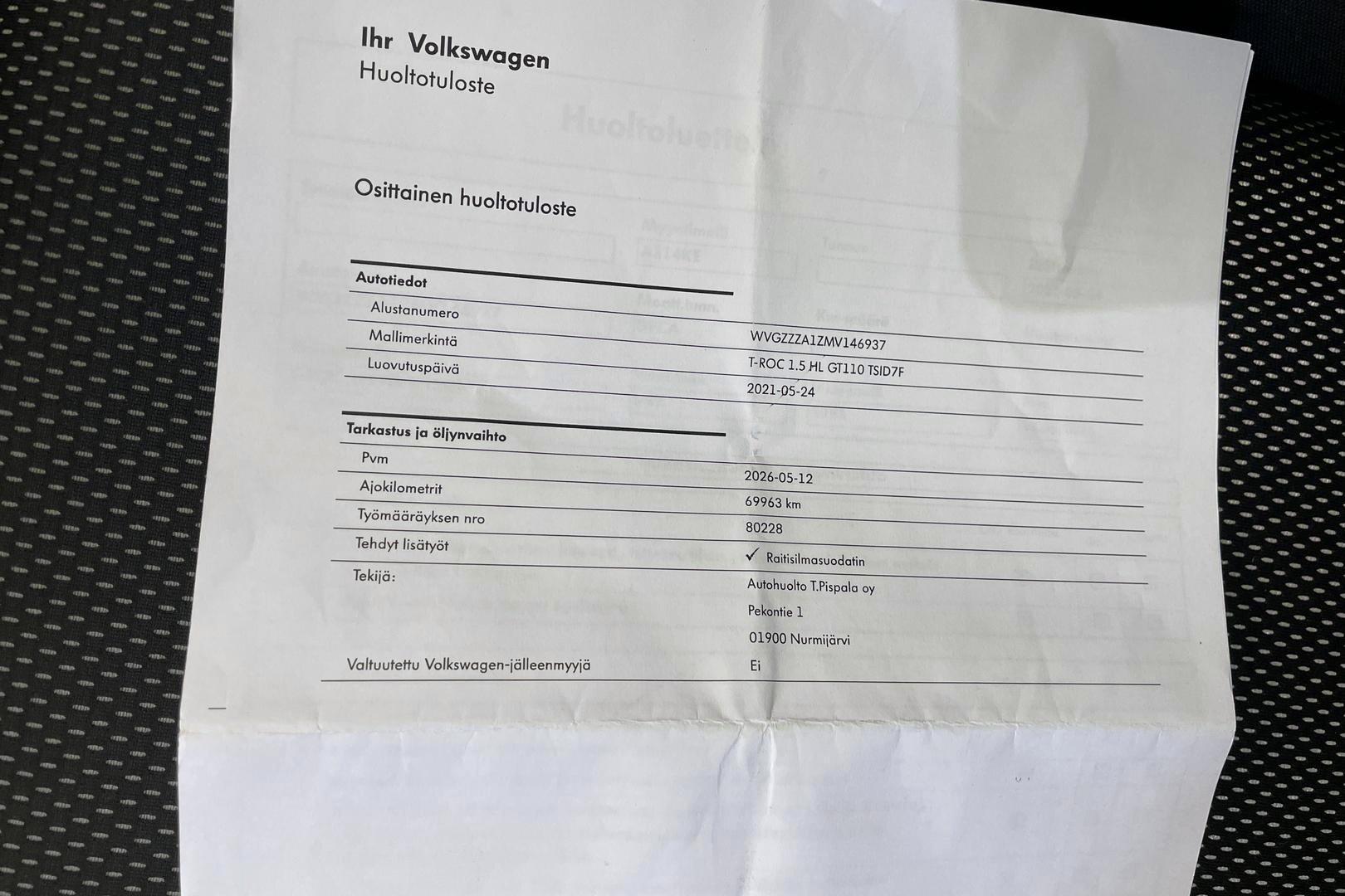 Volkswagen T-Roc 2021
