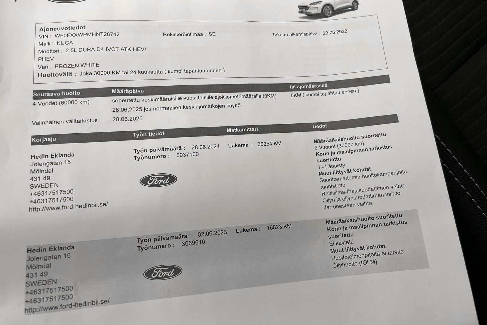 Ford Kuga 2022