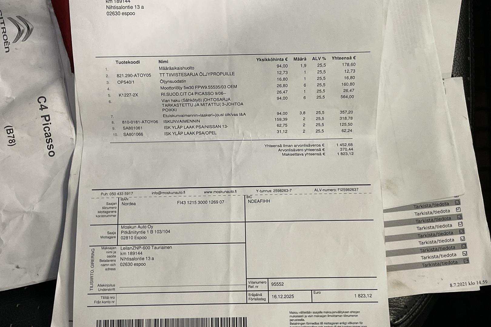 CITROEN GRAND C4 PICASSO 2017