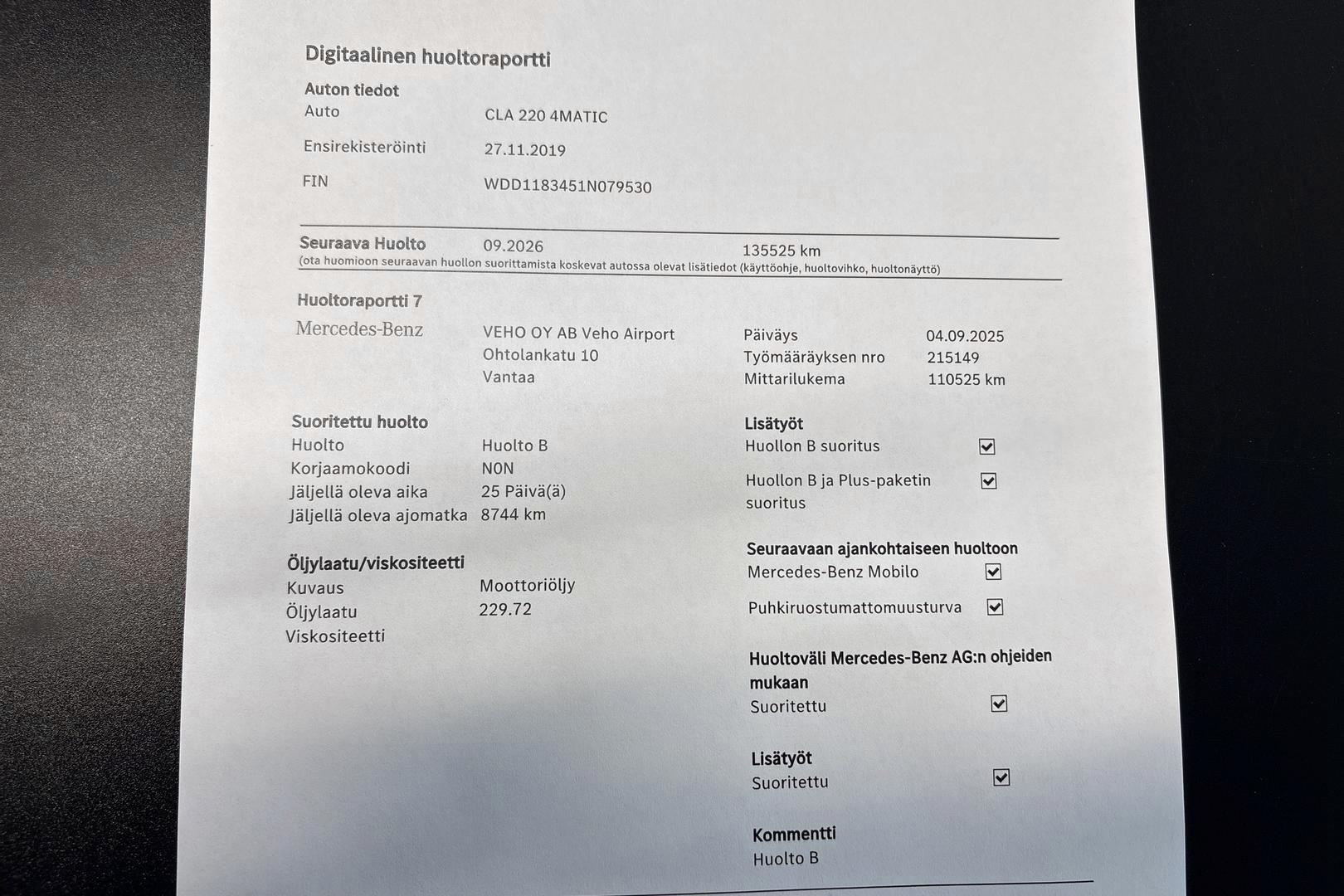 Mercedes-Benz CLA 2020