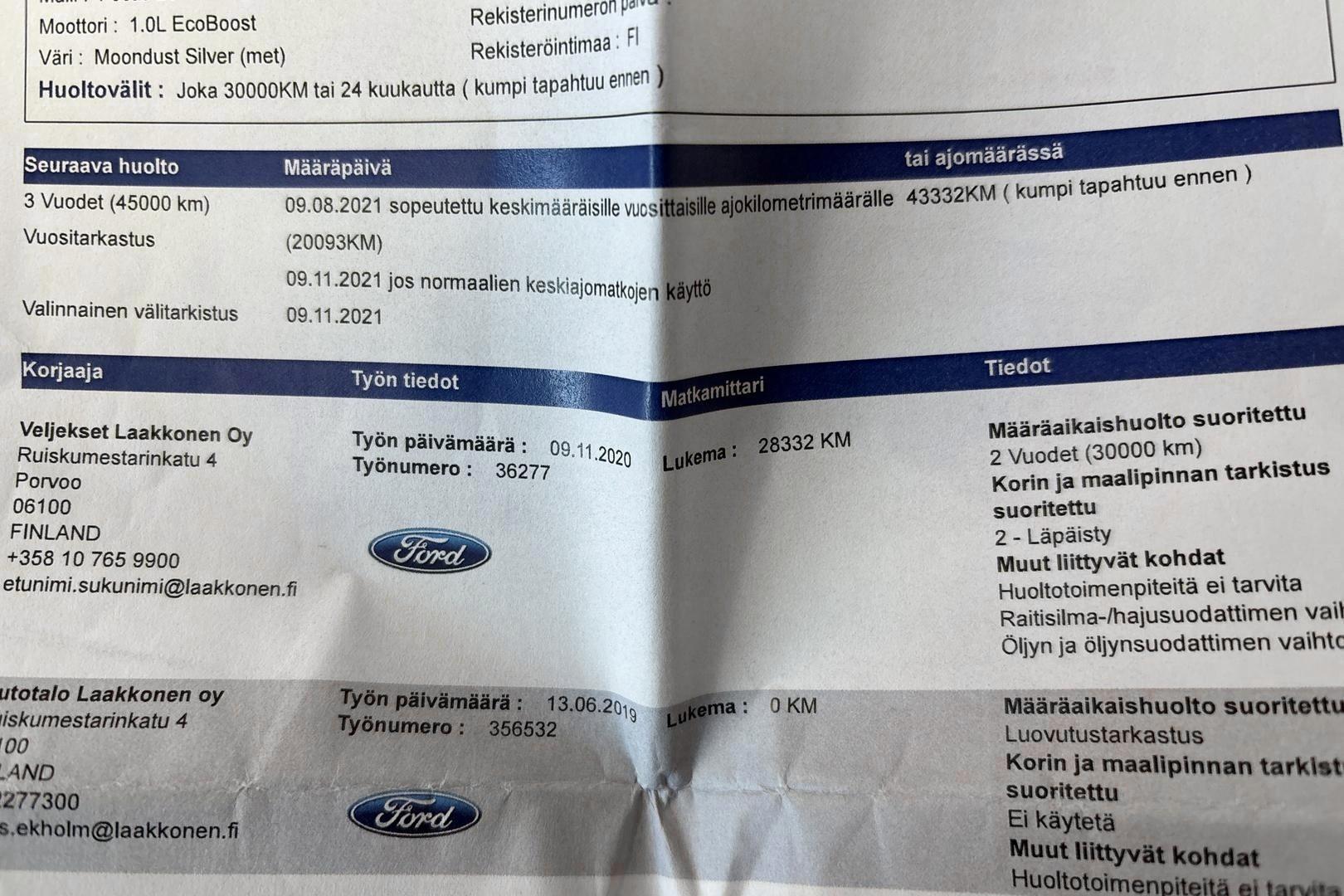 FORD FOCUS 2019