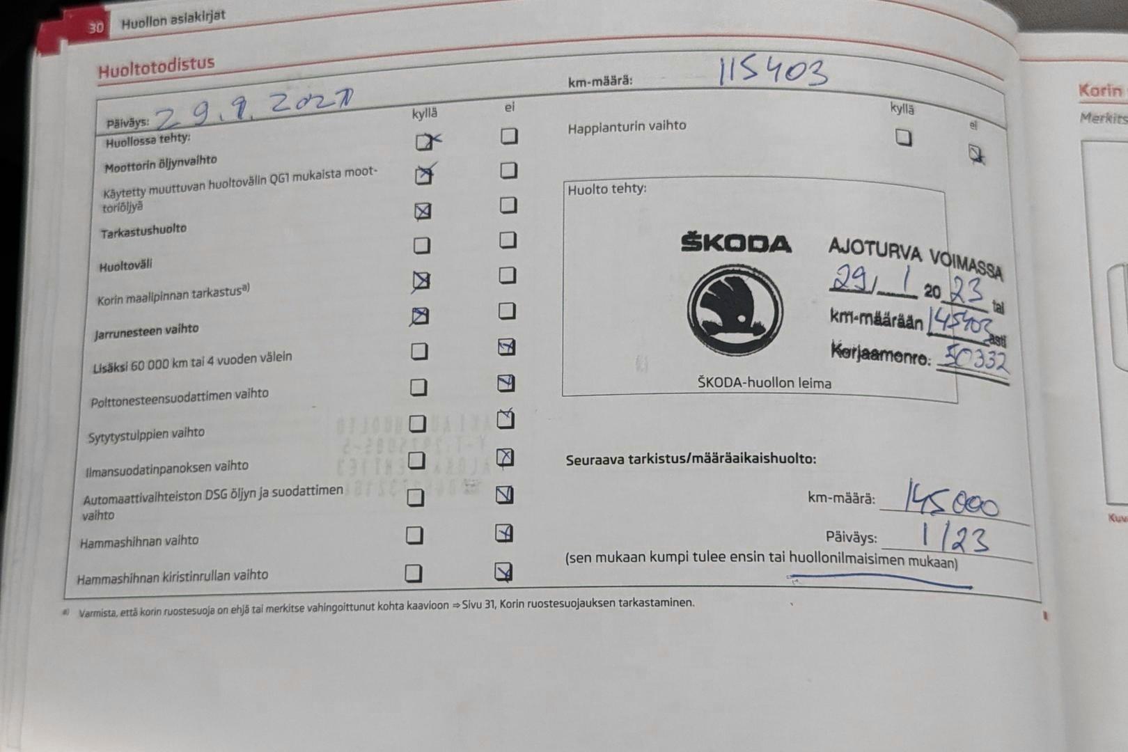SKODA OCTAVIA 2012