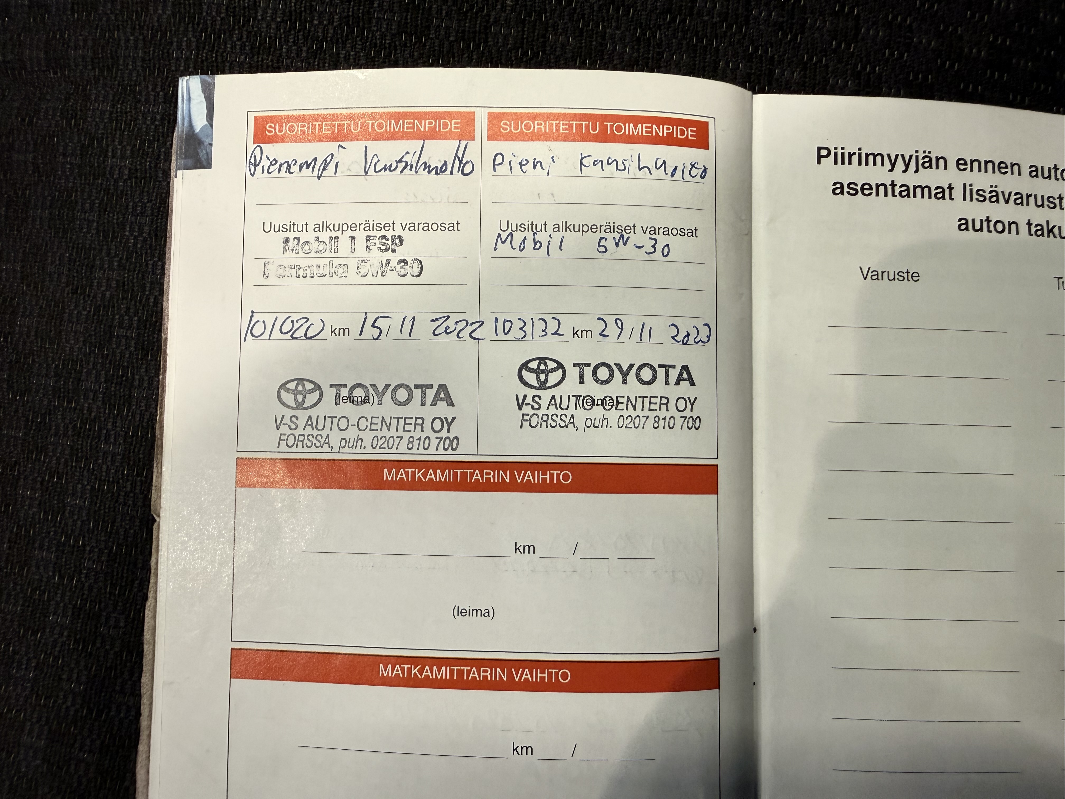 TOYOTA AVENSIS 2004