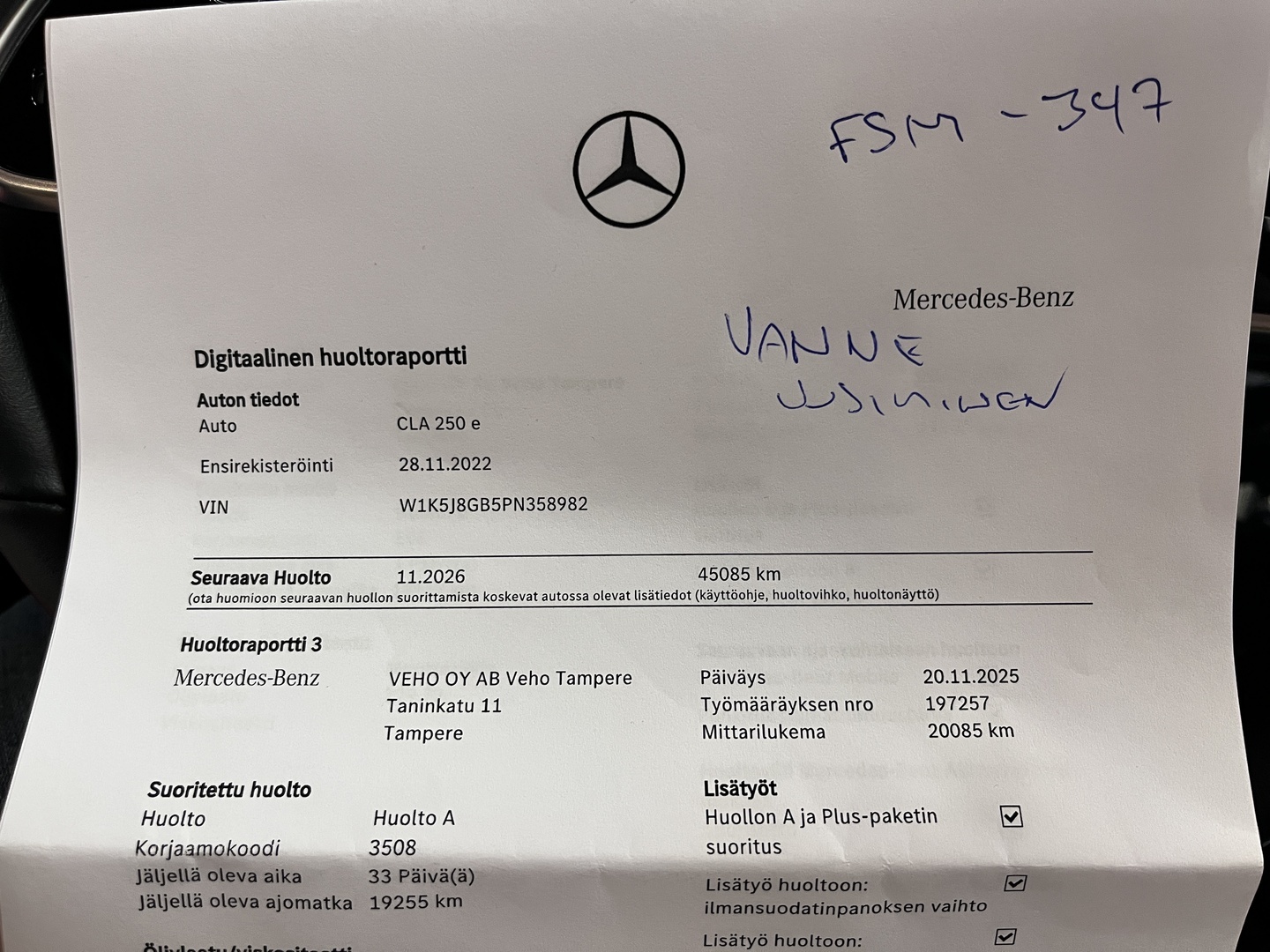 MERCEDES-BENZ CLA 2023