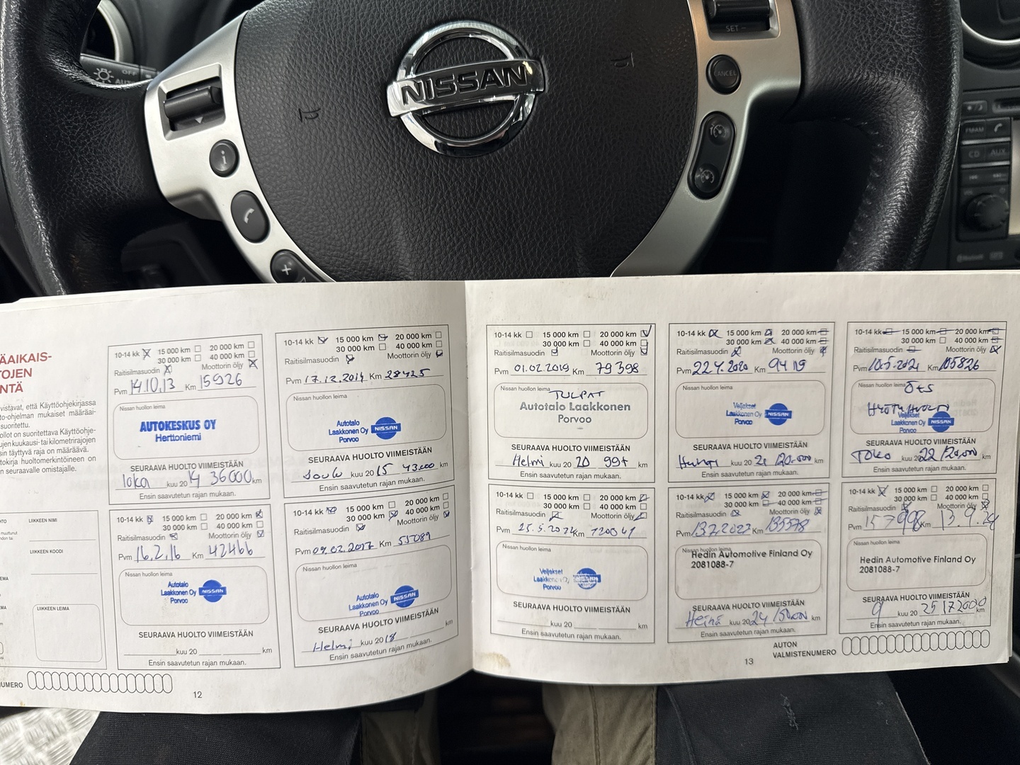 NISSAN Qashqai 2012