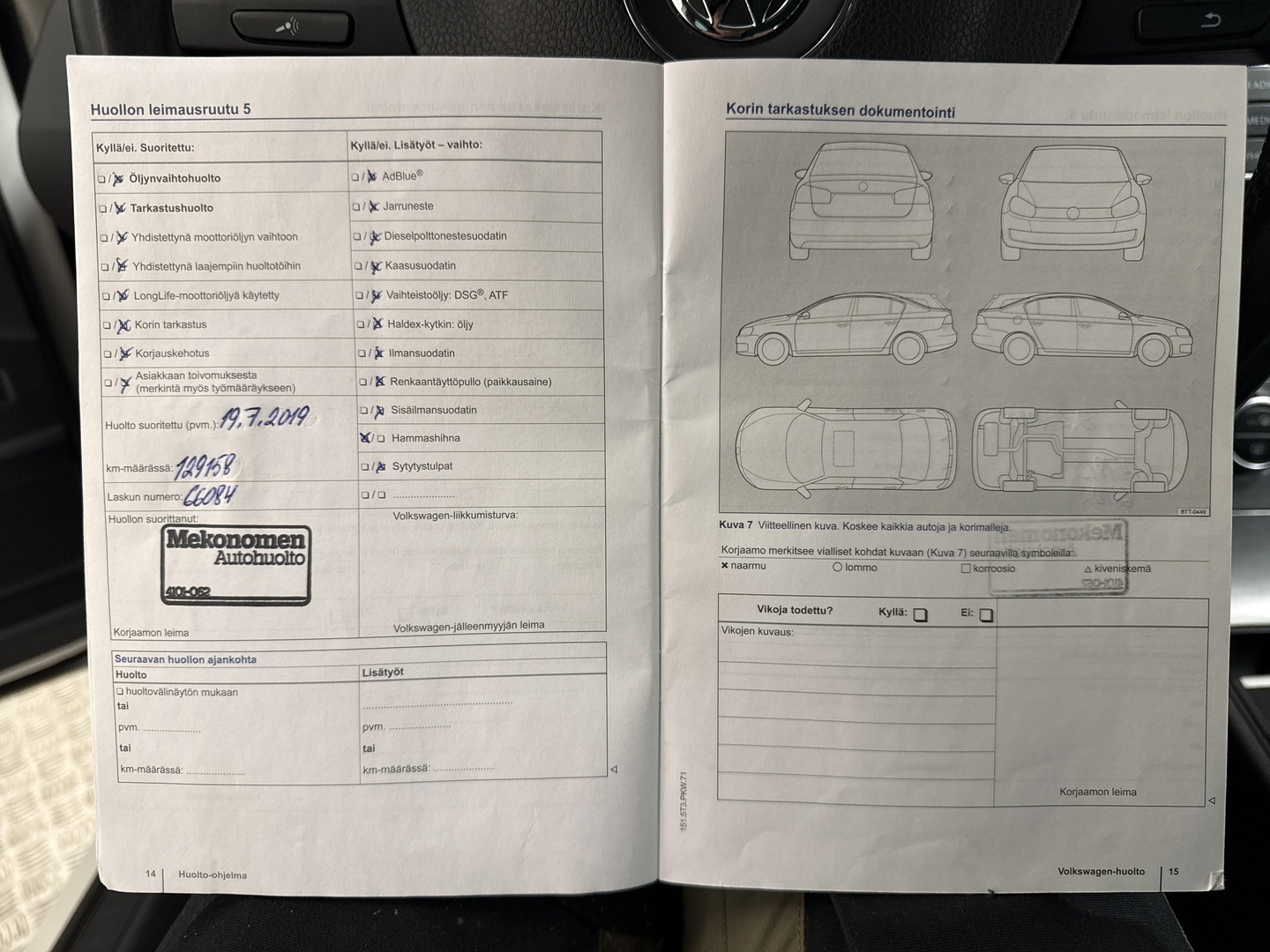 VOLKSWAGEN Passat 2014