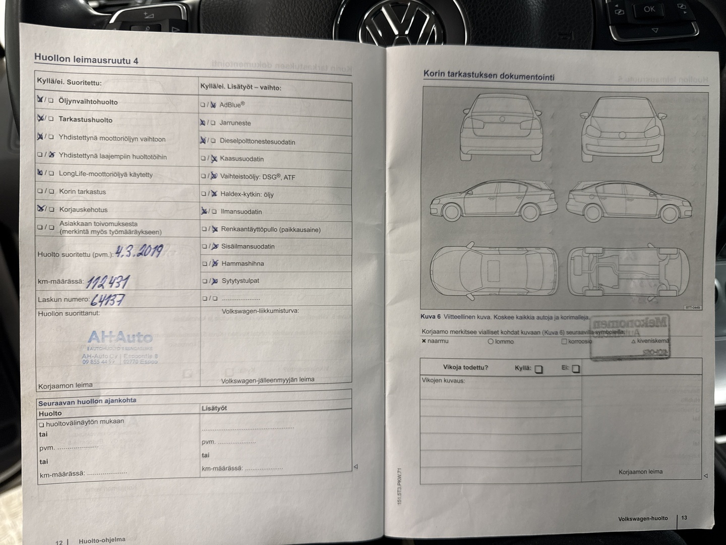 VOLKSWAGEN Passat 2014