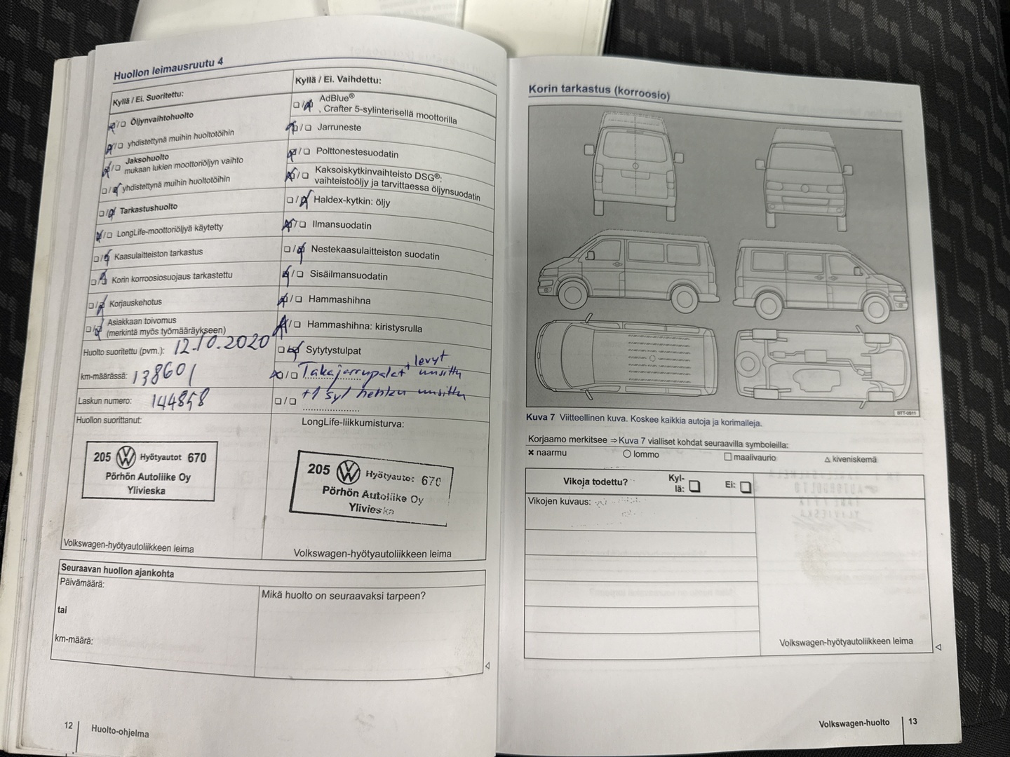 VOLKSWAGEN Transporter 2013
