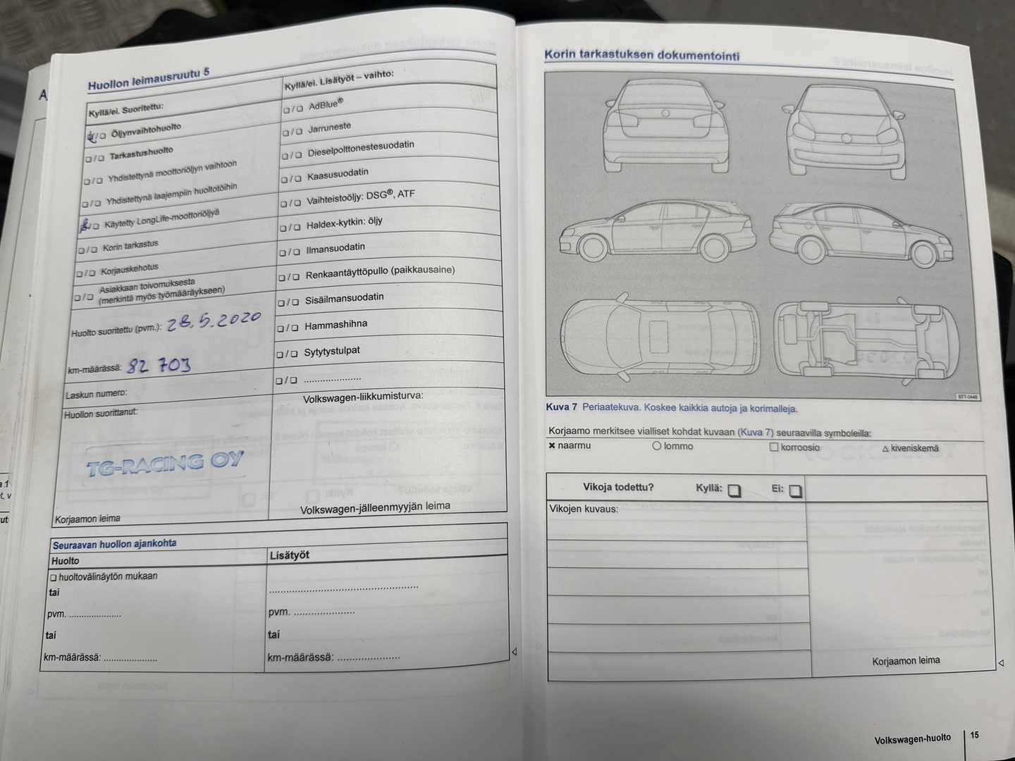 VOLKSWAGEN Passat 2015