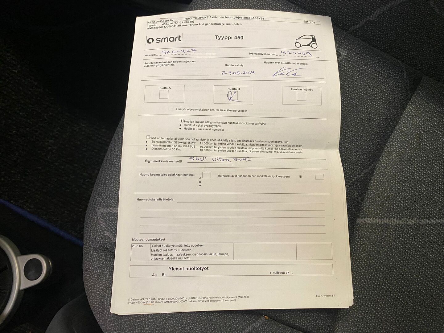 SMART fortwo coupe 2003