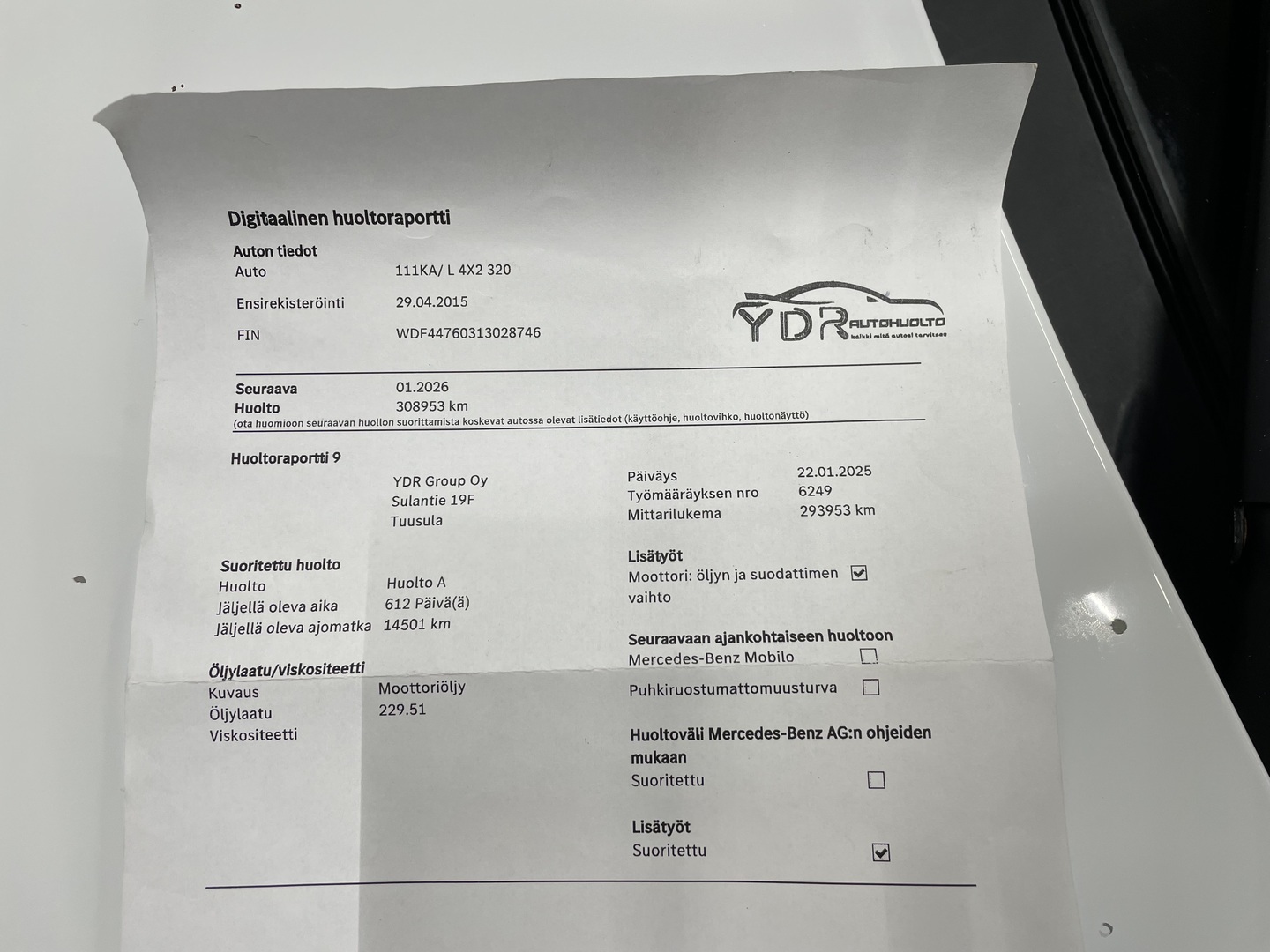 MERCEDES-BENZ Vito 2015