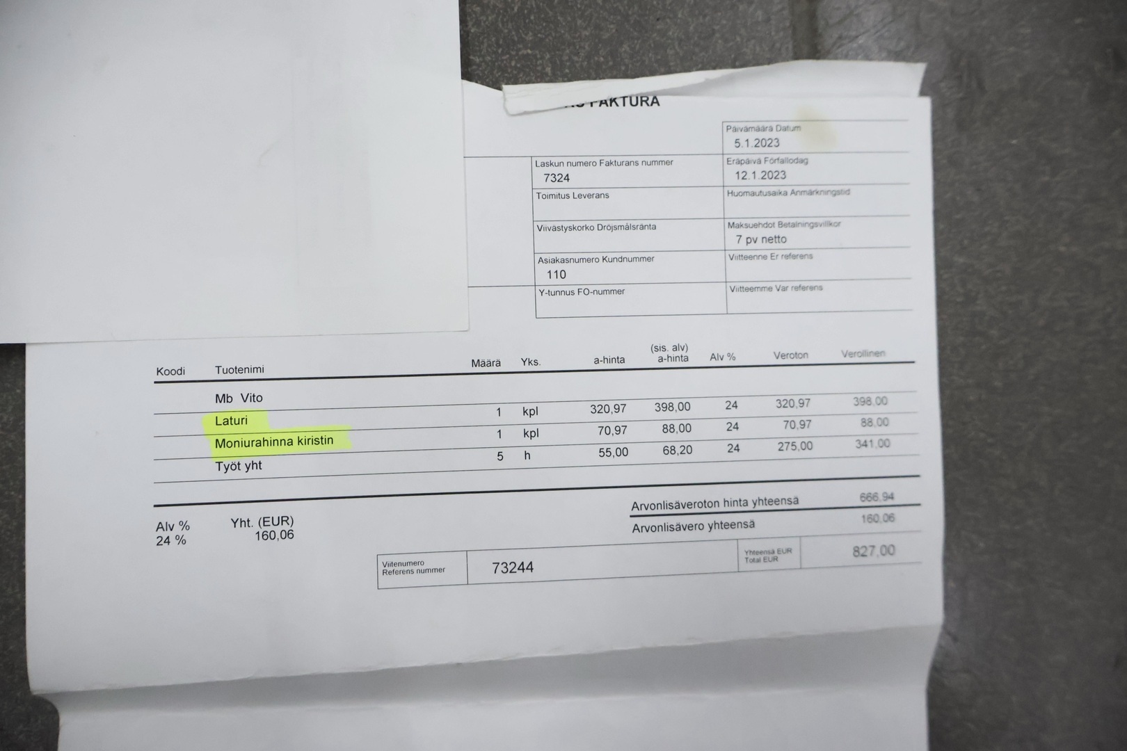 MERCEDES-BENZ Vito 2011