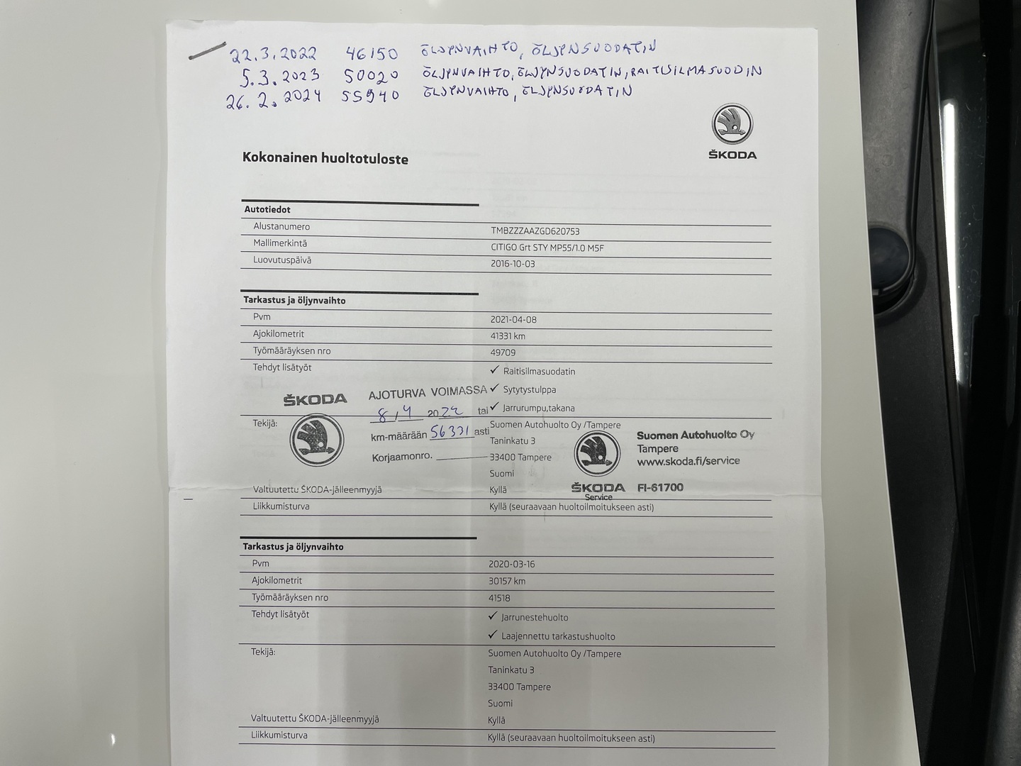 SKODA Citigo 2016