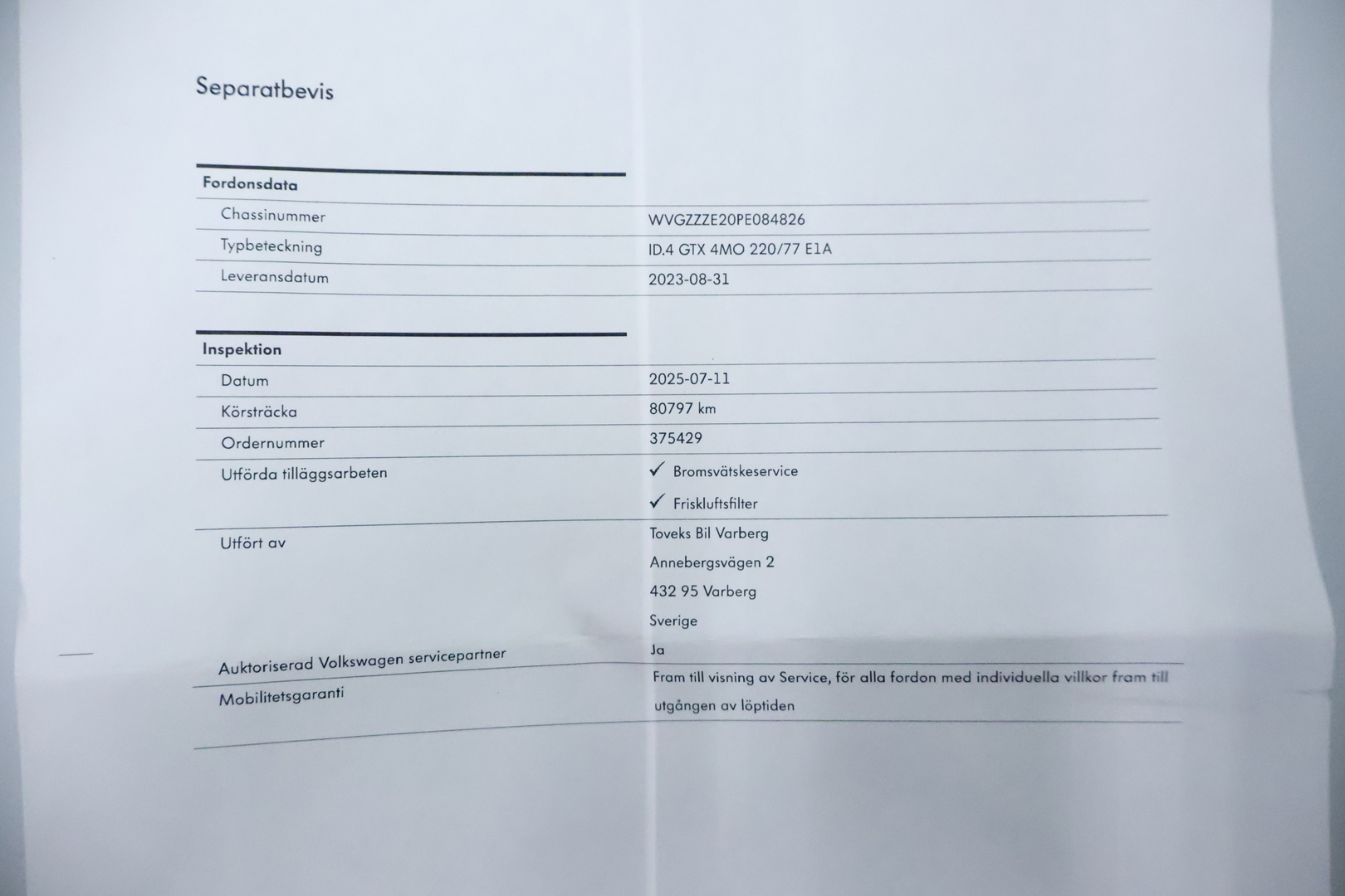 VOLKSWAGEN ID.4 2023